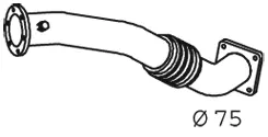 Pipe for Iveco DINEX 