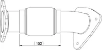 Exhaust Bellow for Iveco DINEX 