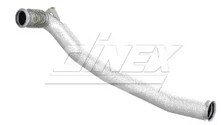 Insulated Exhuast Pipe w. Bellow for DAF DINEX 