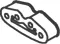 Rubber Strip, exhaust system CITROEN 