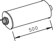 Middle Silencer LDV 