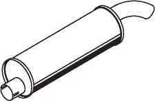 Middle-/End Silencer BOVA 