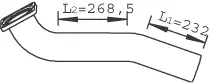 Pipe for MAN DINEX 