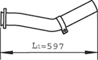 Exhaust Pipe for MAN DINEX 