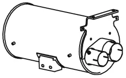 Silencer W. OXI-KAT for MAN DINEX 