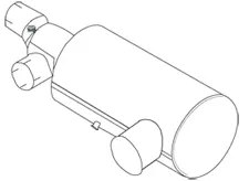 Silencer for MAN DINEX 
