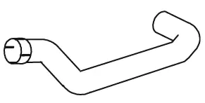 Pipe for MAN DINEX 