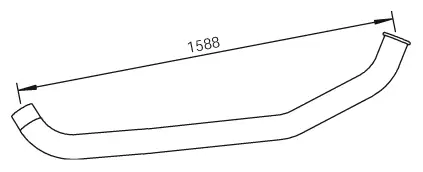 Pipe for MAN DINEX 