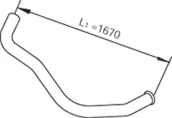 Pipe for MAN DINEX 