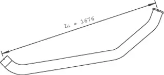 Pipe for MAN DINEX 