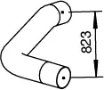 Pipe for MAN DINEX 