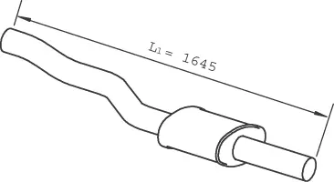 Pipe for MAN DINEX 