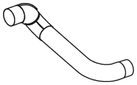 Exhaust Pipe, Centre MAN 