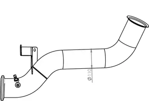 Exhaust Pipe MAN 