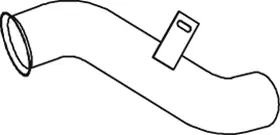 Exhaust Pipe, Centre MAN 