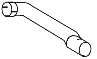 Exhaust Pipe, Centre MAN 