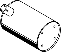 Middle-/End Silencer MAN 