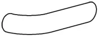 Exhaust Pipe, Rear MAN 