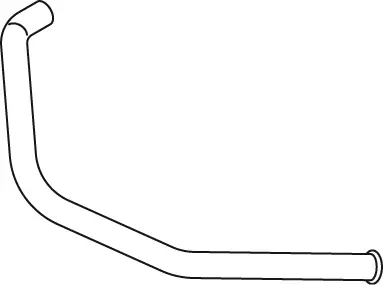 Exhaust Pipe, Rear MAN 