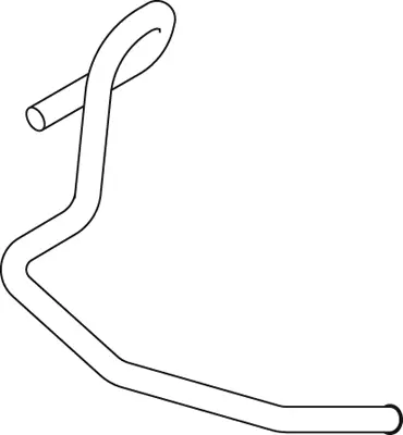 Exhaust Pipe, Rear MAN 