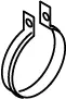 Clamp, exhaust system MAN 