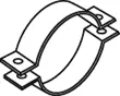 Clamp, exhaust system MAN 