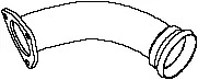 Pipe for Mercedes DINEX 