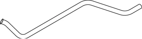 Pipe for Mercedes DINEX 