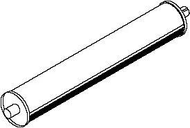 Silencer for Mercedes DINEX 