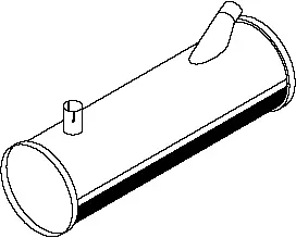 Silencer for Mercedes DINEX 
