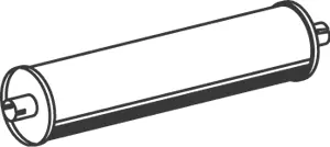 Silencer for Mercedes DINEX 