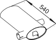 Silencer for Mercedes DINEX 