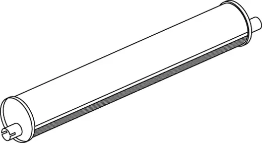 Silencer for Mercedes DINEX 