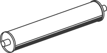 Silencer for Mercedes DINEX 