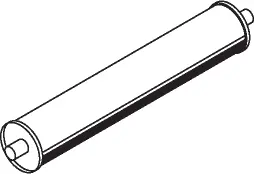 Silencer for Mercedes DINEX 