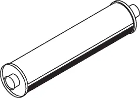 Silencer for Mercedes DINEX 