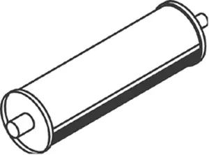 Silencer for Mercedes DINEX 