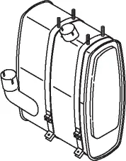 Silencer for Mercedes DINEX 