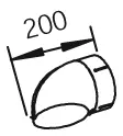 Exhaust Pipe for Mercedes DINEX 