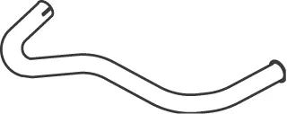 Pipe for Mercedes DINEX 