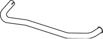 Pipe for Mercedes DINEX 
