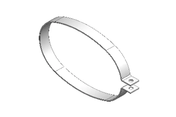 Holding Bracket, silencer MERCEDES 