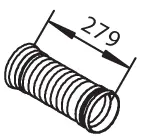 Pipe for Mercedes DINEX 