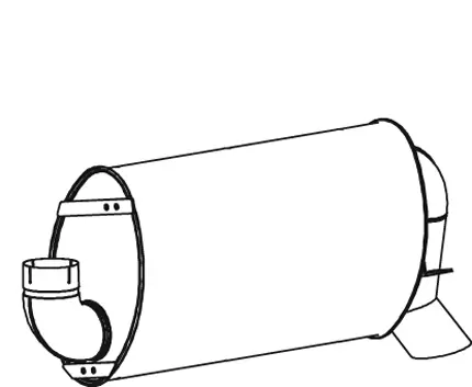 Silencer for Mercedes DINEX 