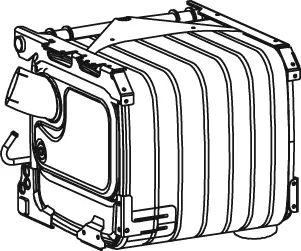 Silencer w. SCR for Mercedes DINEX 