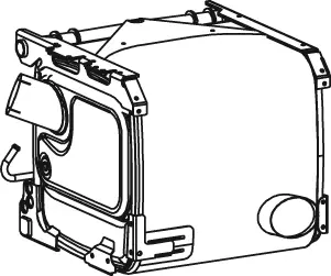 Silencer w. SCR for Mercedes DINEX 