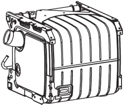 Silencer for Mercedes DINEX 