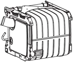 Silencer for Mercedes DINEX 