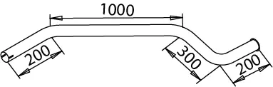 Pipe for Mercedes DINEX 
