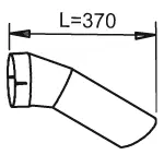 Pipe for Mercedes DINEX 